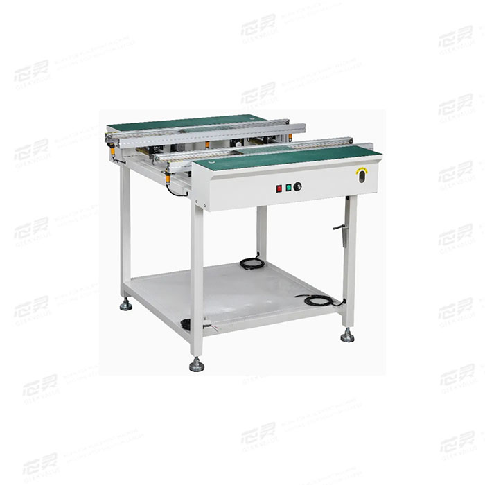 Used Wear Resistant PCB Double Track Inspection Conveyor for PCB Production Line